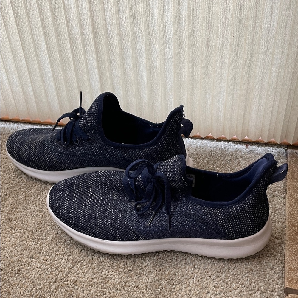 Athletic Works Dark Blue Knit Sneakers